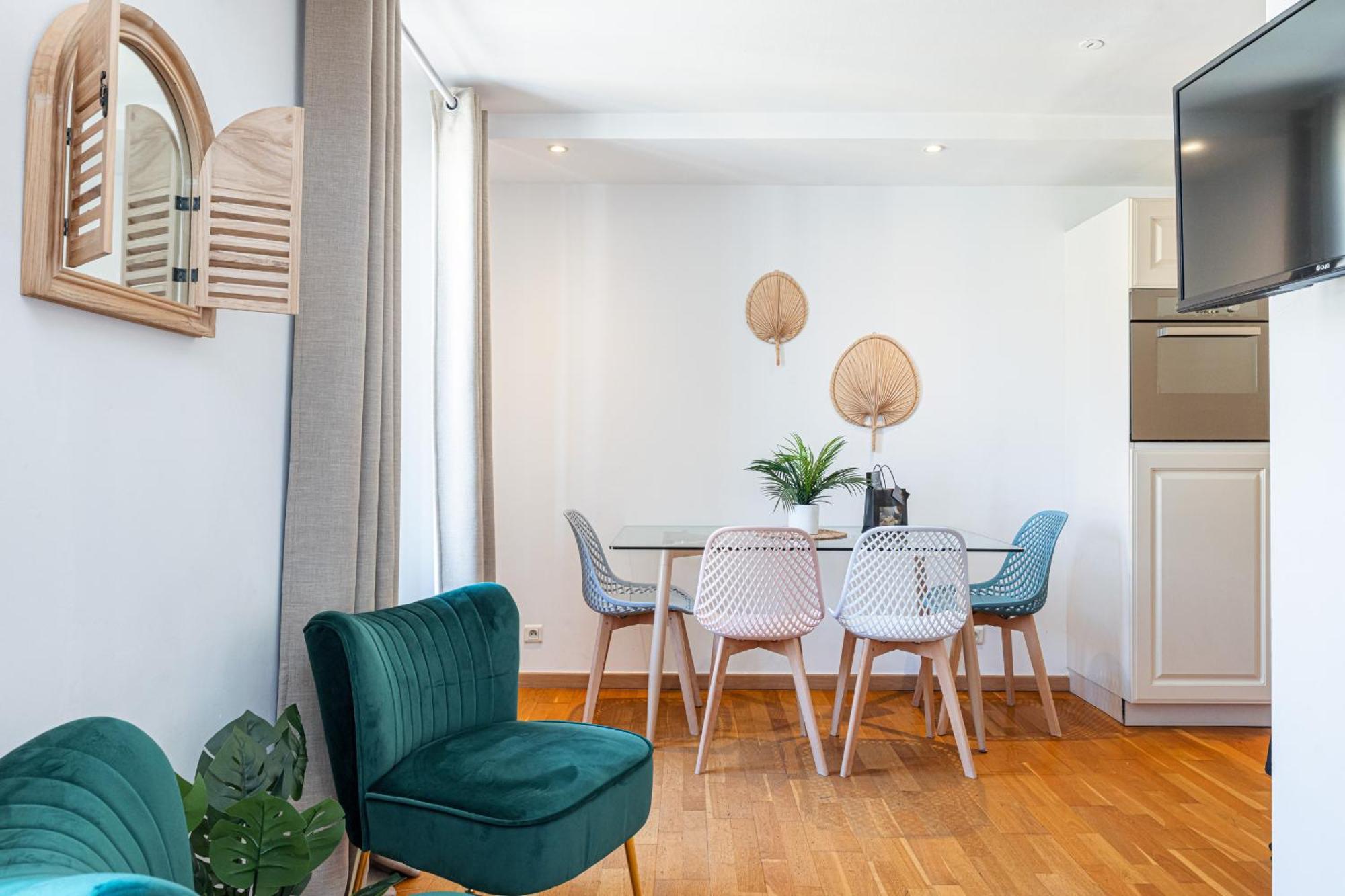 ニースMassena Street - 1 Bdr Duplex With Ac & Parkingアパートメント エクステリア 写真