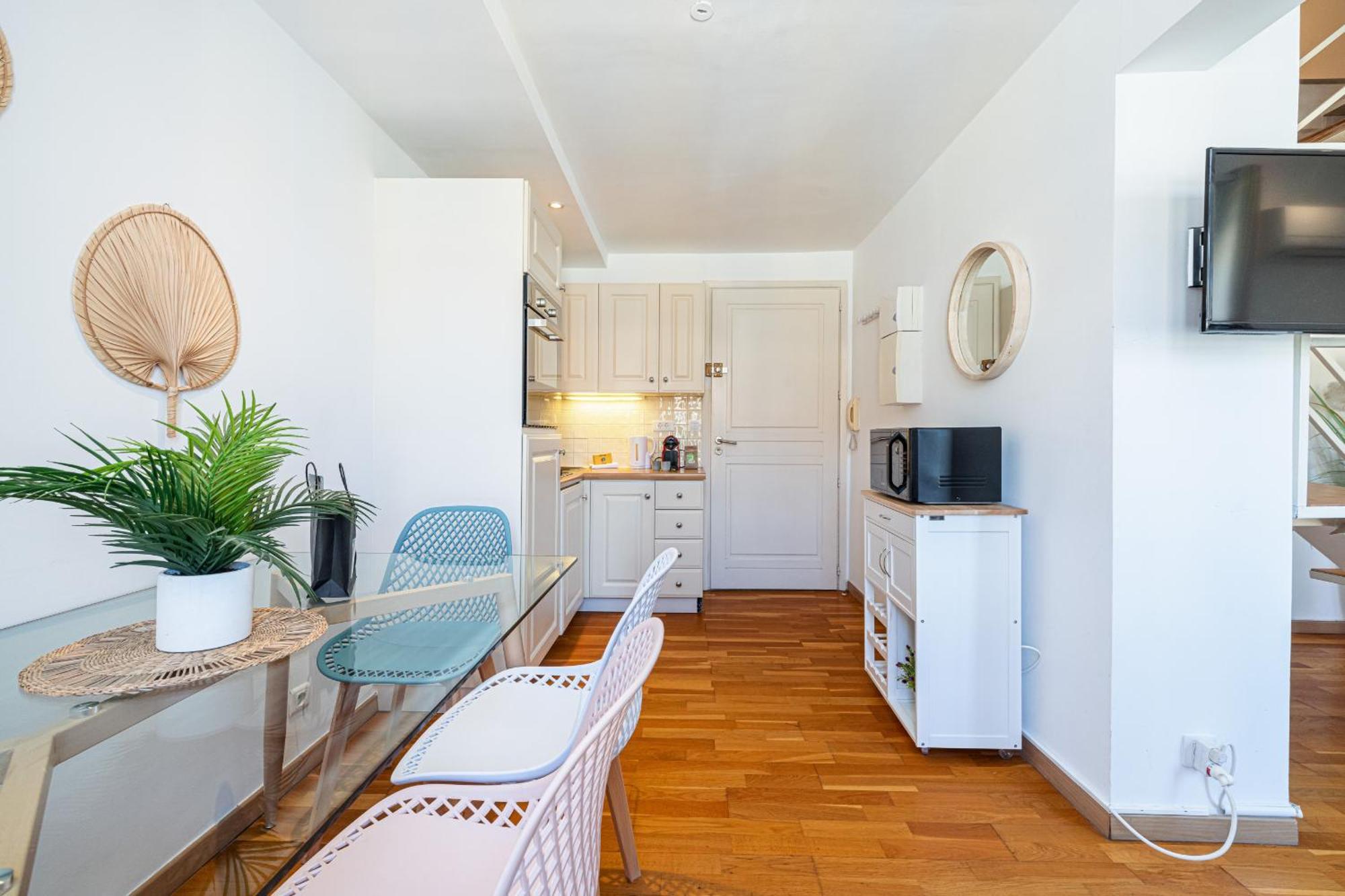 ニースMassena Street - 1 Bdr Duplex With Ac & Parkingアパートメント エクステリア 写真